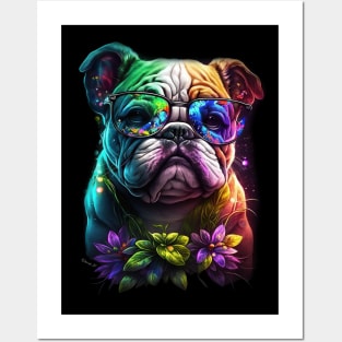 Colorful Dogs Designe #1 Posters and Art